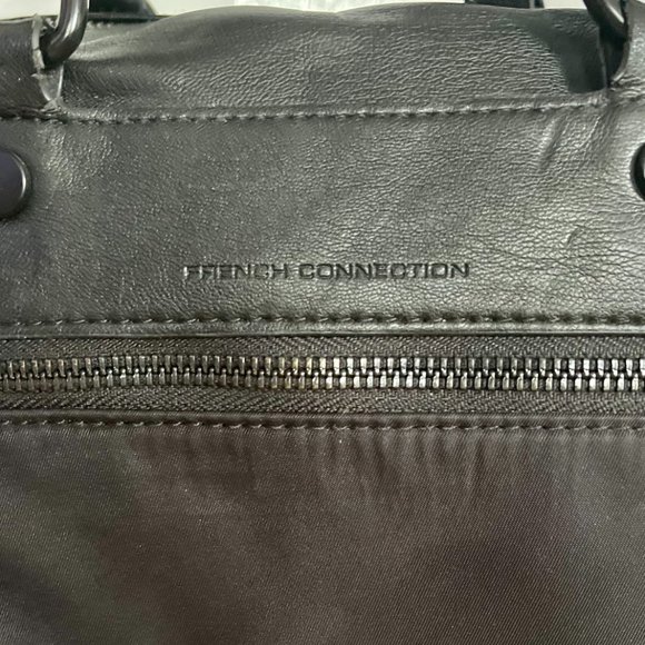 French Connection Black Satchel - Picture 3 of 3